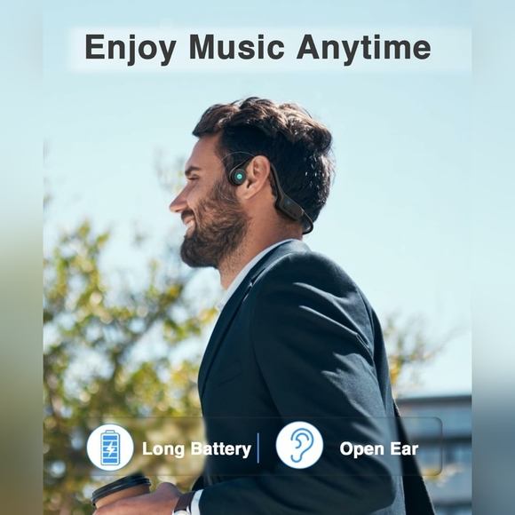 Hamuti Open Ear Bone Conduction Headphone - Picture 5 of 6